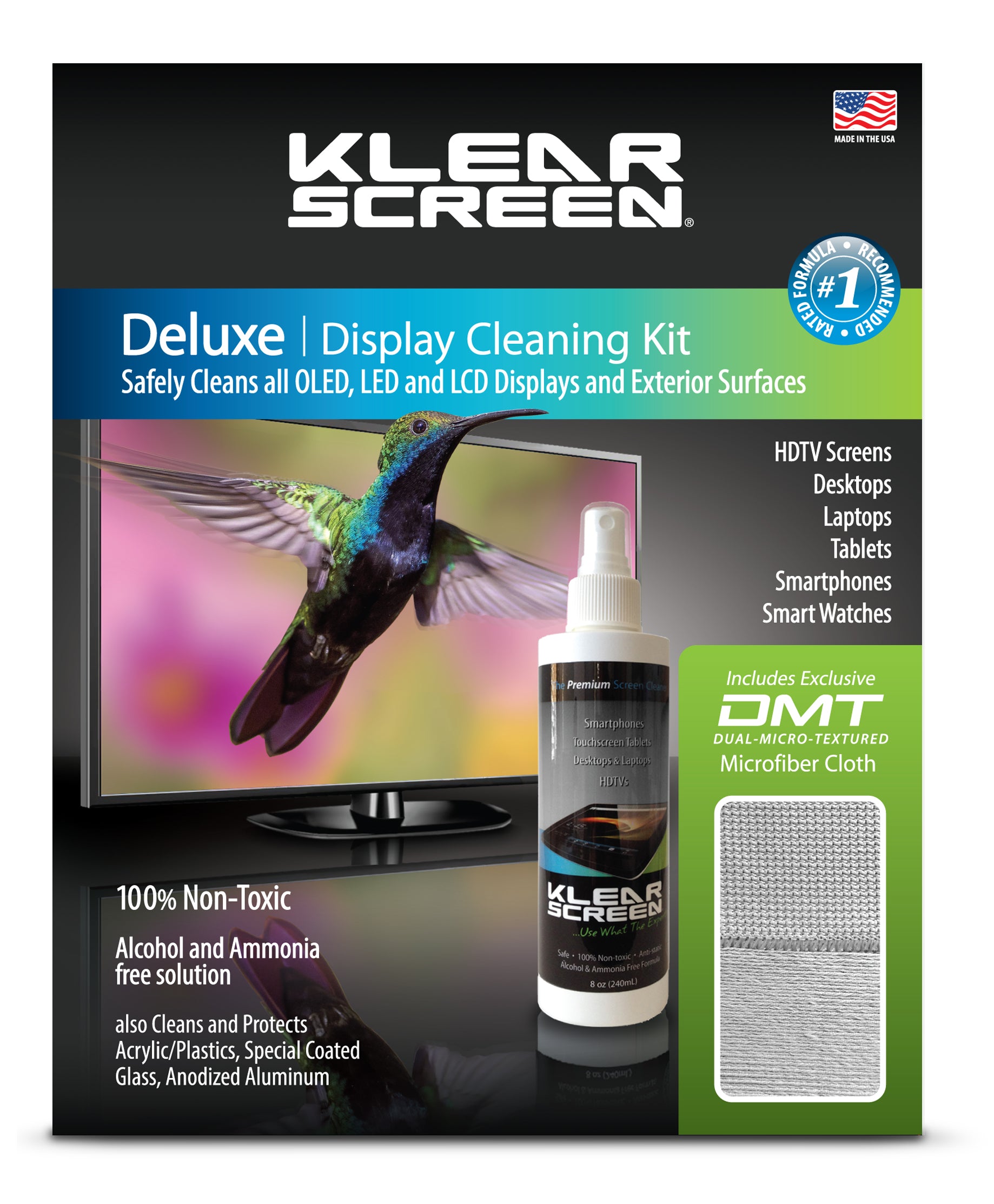 Screen Clean Set Kit Klear Screen Deluxe Cleaning Kit – Klear Screen, iKlear, Craftics