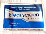 Klear Screen TS-50 (Wet) Travel Singles Reg. $37.50, Now $25.95 - You Save $11.55
