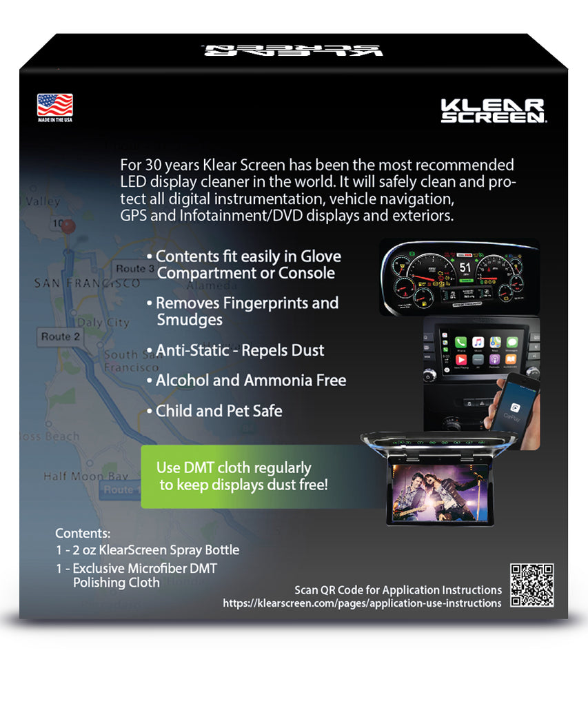 Vehicle Touchscreen Cleaning Kit – Klear Screen, iKlear, Meridrew