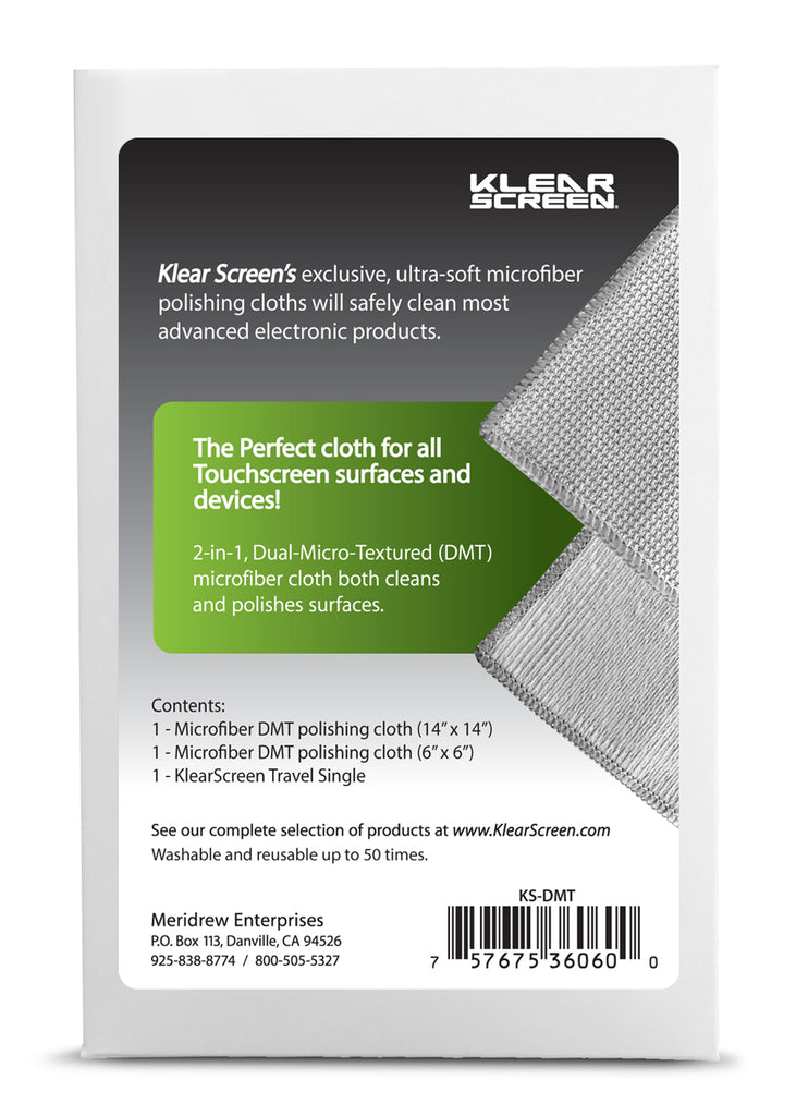 Klear Screen Unique DMT Microfiber Cloth – Klear Screen, iKlear, Craftics