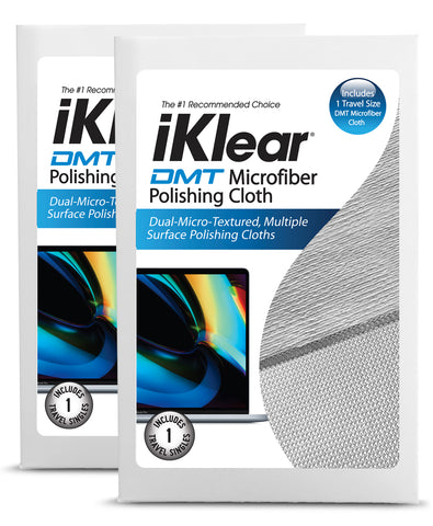 iKlear DMT Microfiber Cloth - 2 Pack