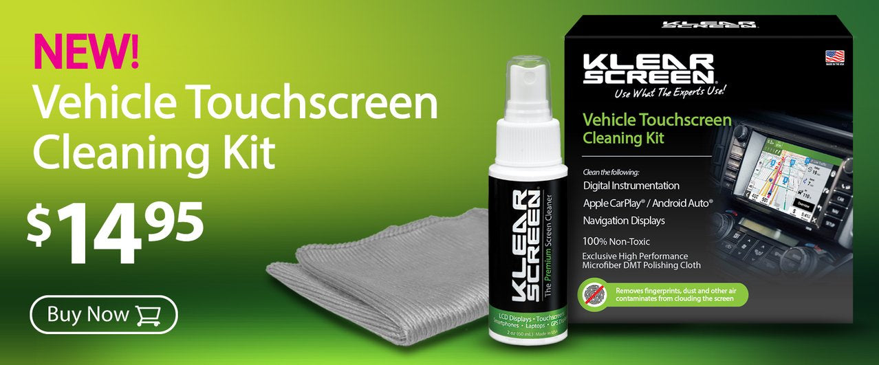 iKlear 8 oz. Spray Bottle and three cloth combination - Eco-Friendly P –  Klear Screen, iKlear, Meridrew Enterprises